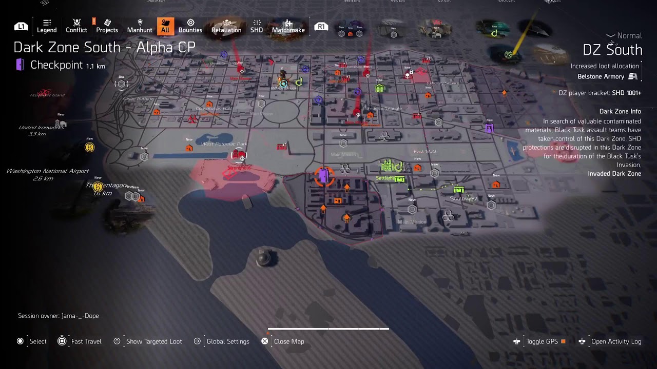 DZ farming| The Division 2✌️continue