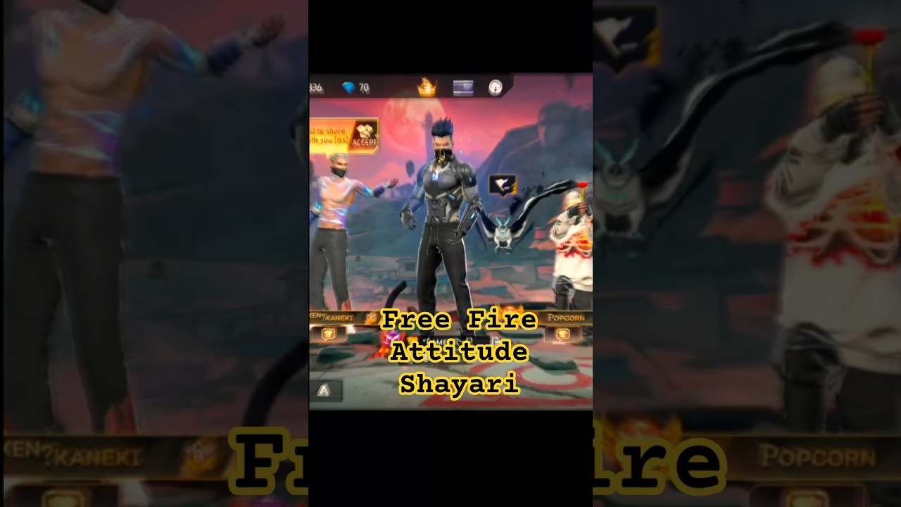 Free Fire Attitude Shayari 🔥 | XKR GAMER Style 