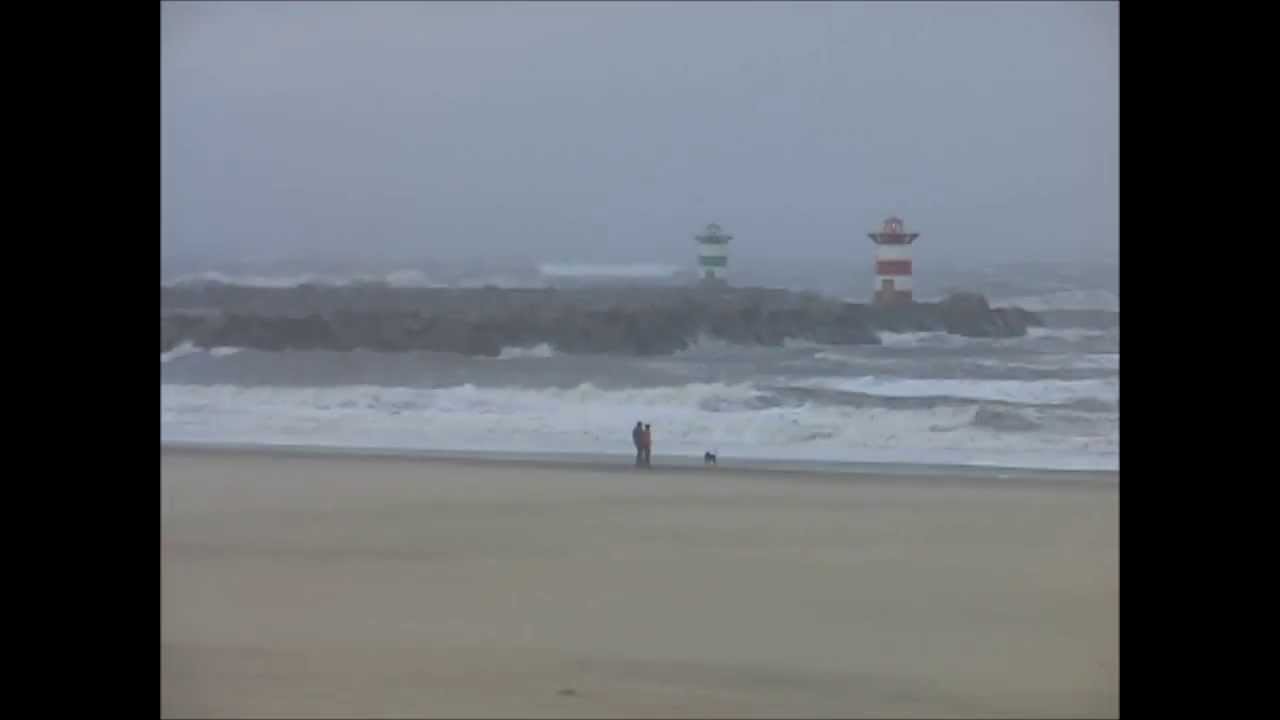 Storm at Scheveningen, Holland (28 Oktober 2013)