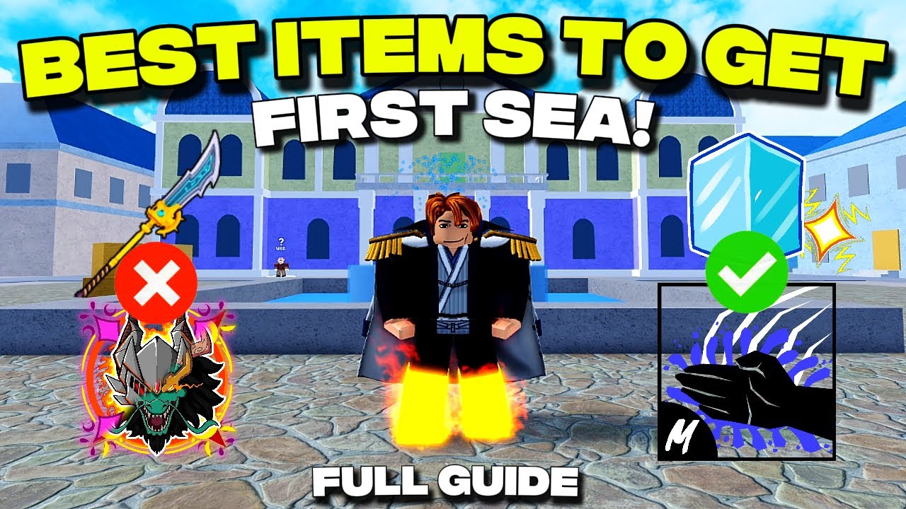 Лучшие предметы, которые можно получить в First Sea (полное руководство по Blox Fruits!)