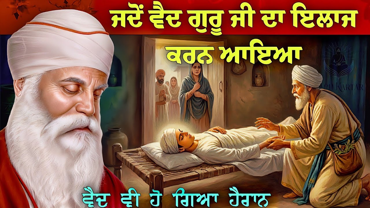 ਜਦੋਂ ਵੈਦ ਹਰੀਦਾਸ ਗੁਰੂ ਜੀ ਦਾ ਇਲਾਜ਼ ਕਰਨ ਆਇਆ || ਵੈਦ ਵੀ ਹੋਇਆ ਹੈਰਾਨ || Guru Nanak Dev Ji Sakhi