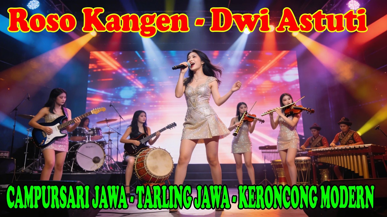 Roso Kangen - Dwi Astuti | CAMPURSARI JAWA - TARLING JAWA - KERONCONG MODERN