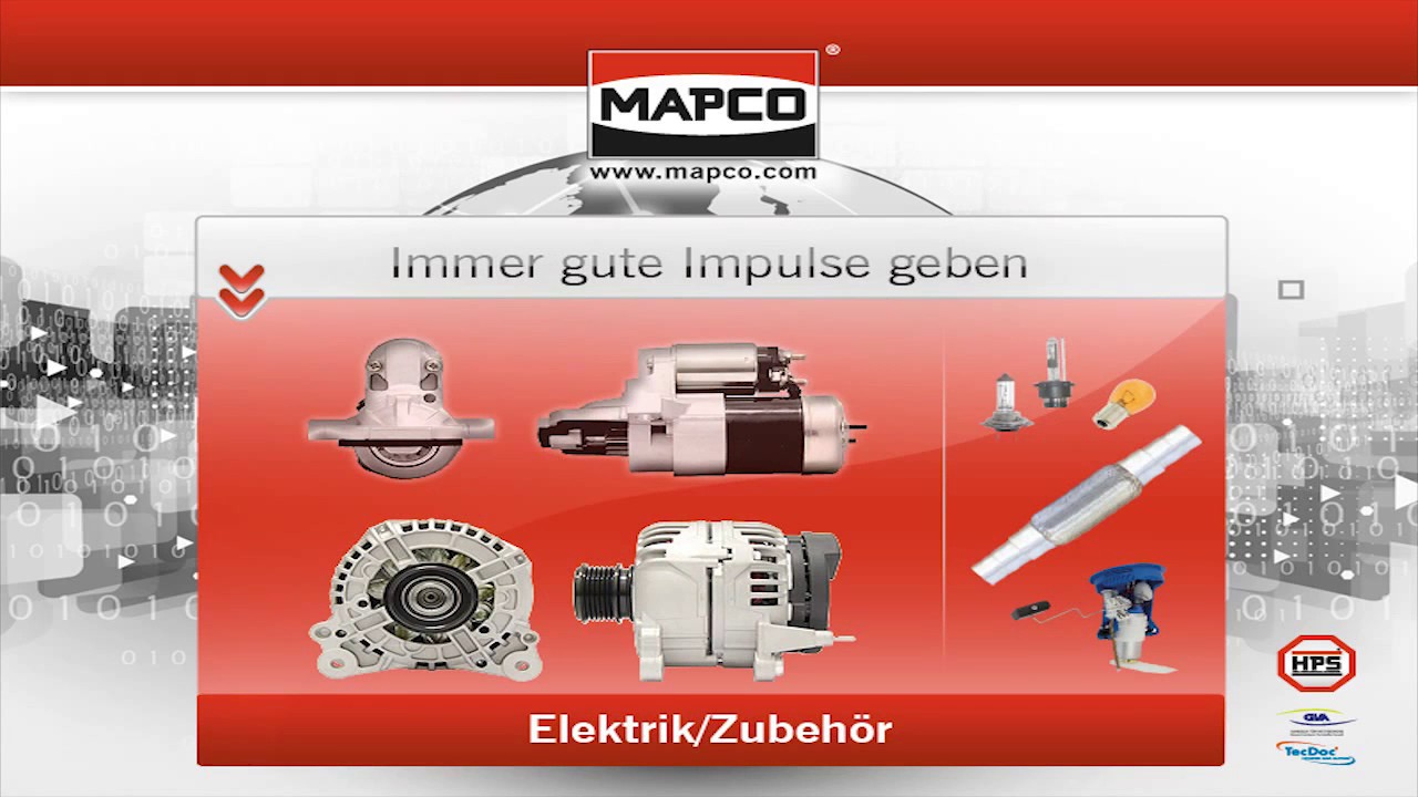 Pi&egrave;ces AUTO de la marque MAPCO