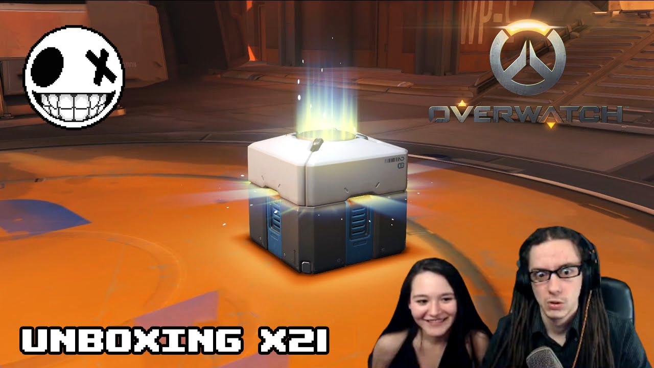 Overwatch - Unboxing на 21 Loot Boxes с Габи