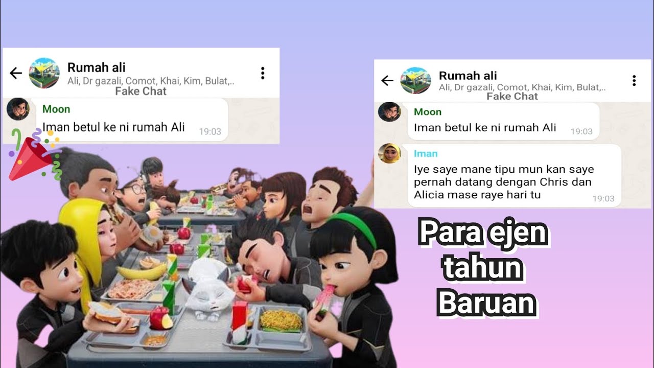 Dubbing cet ejen Ali spesial akhir tahun 2025 selamat datang tahun 2026