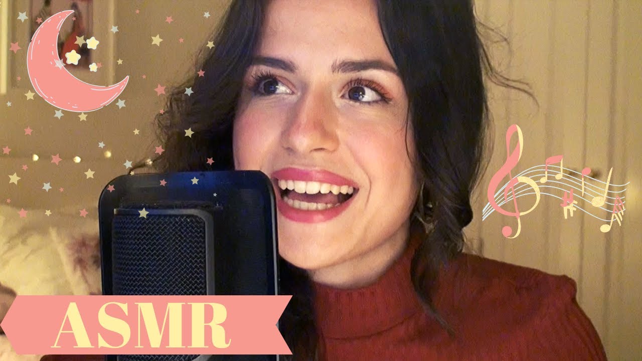 ASMR | CANTANDO CANCIONES EN ESPAÑOL PARA DORMIR  💛 | CRIS BLANCO