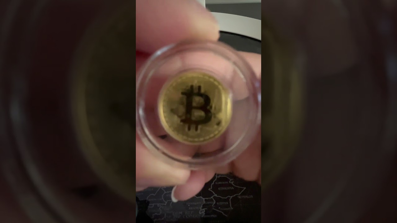Bitcoin 5 Gram Cypto Gold Round #rally #bitcoin #gold #crypto #stocks #cryptowinter