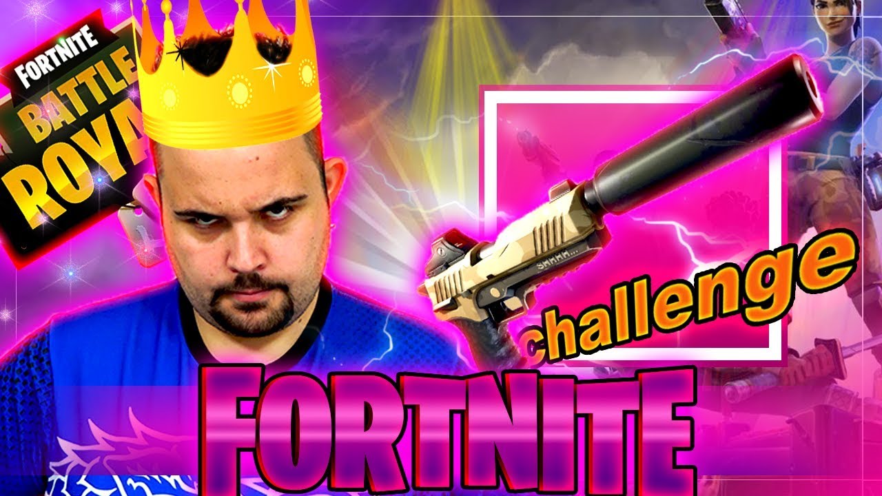 Challenge solo Pistola Silenziata , Qualcosa di Assurdo | FORTNITE