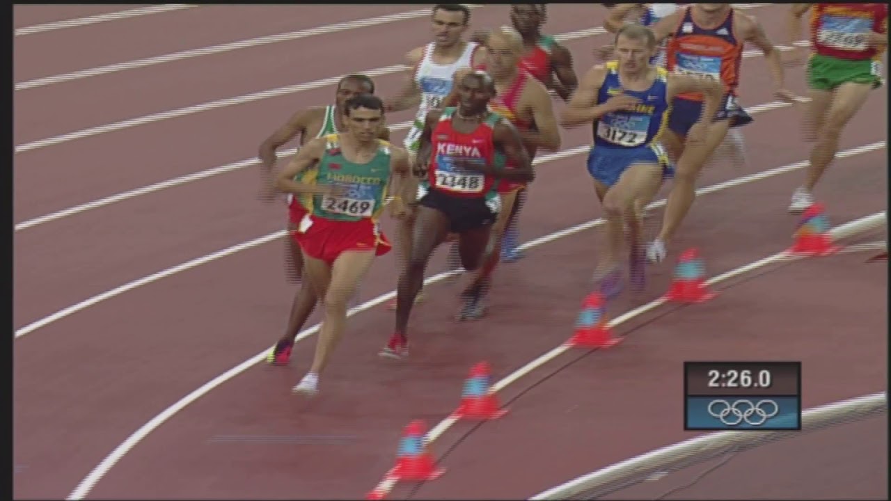 Hicham el guerrouj 1500 Ath&egrave;nes France 2