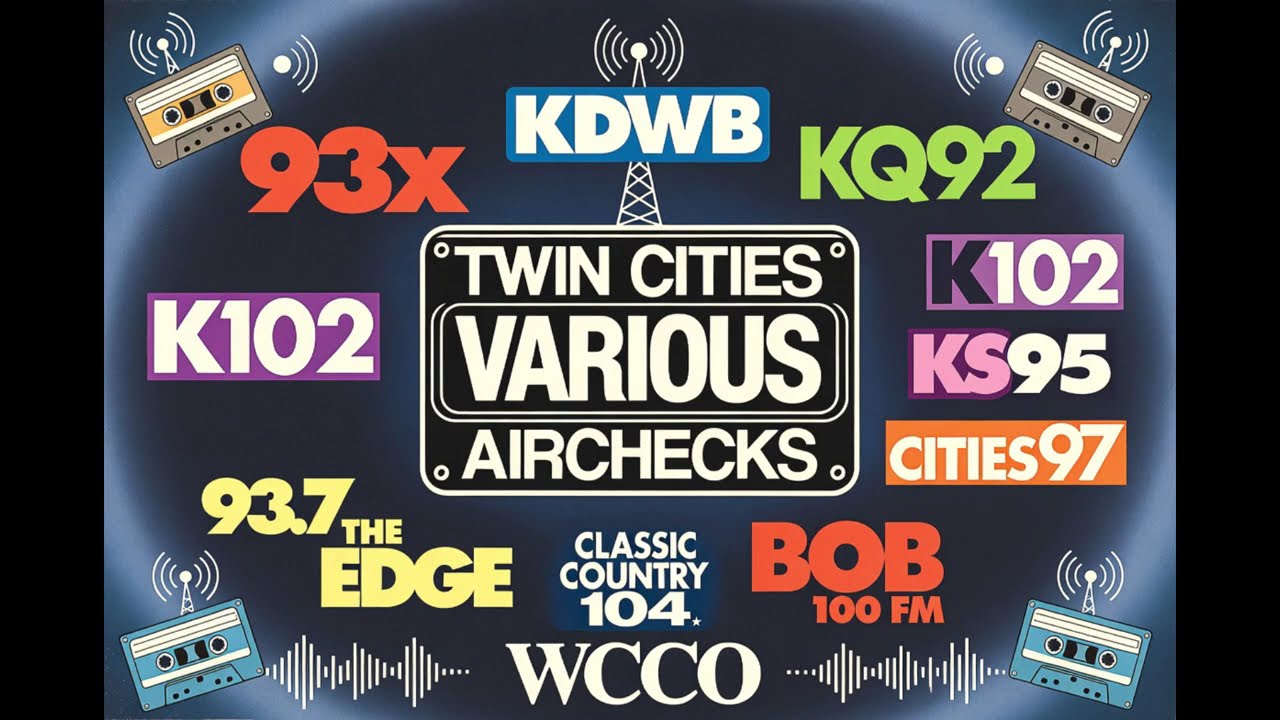 Minneapolis/St. Paul, MN Twin Cities Airchecks 1993 Various KDWB, 93X, KQRS