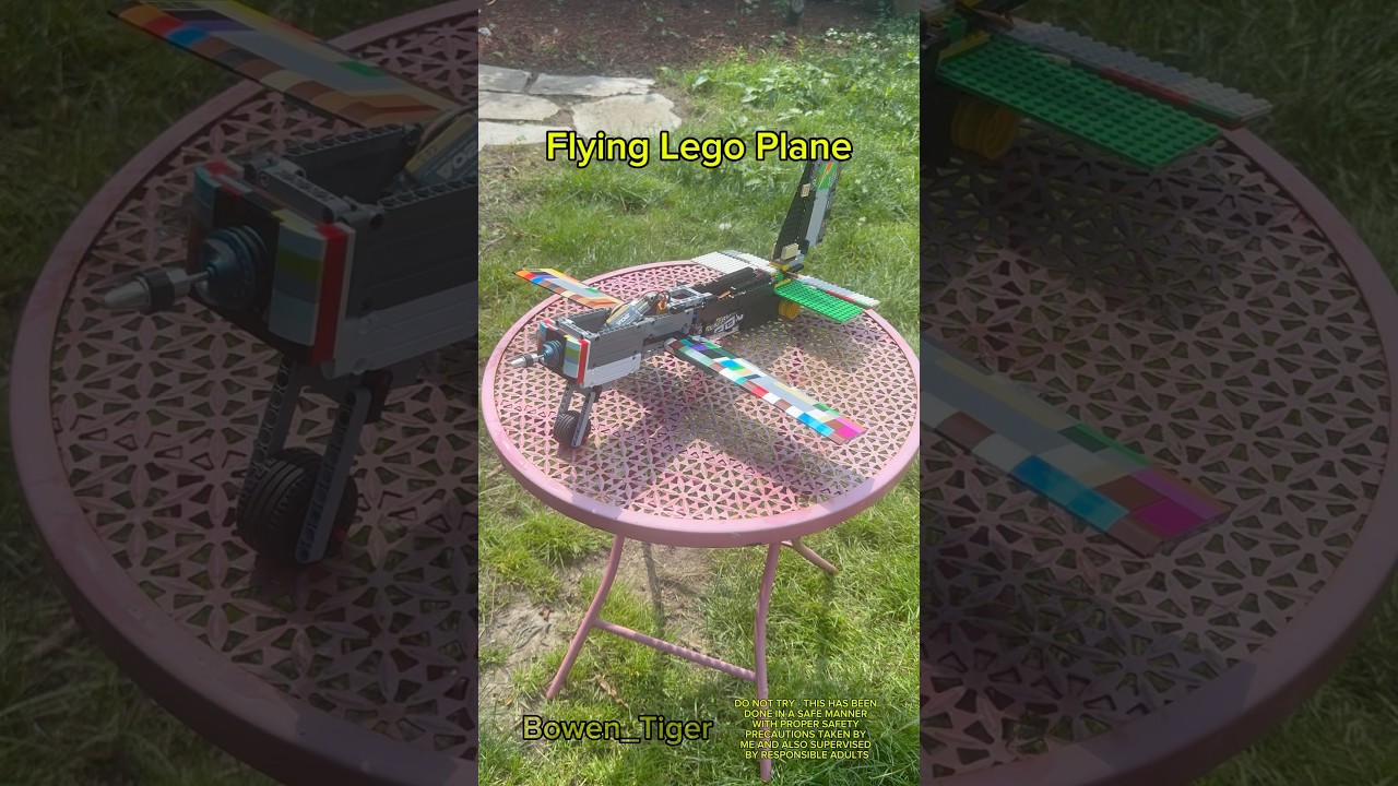 LEGO RC aircraft/airplane working and functioning Part 2! #lego #legorc #legovehicle #legoplane
