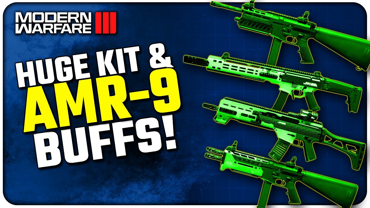 HUGE AMR-9 & Conversion Kit Buffs!! (The Ettin, Headhunter, Signal Burst, & Thunder Kits Buffed)