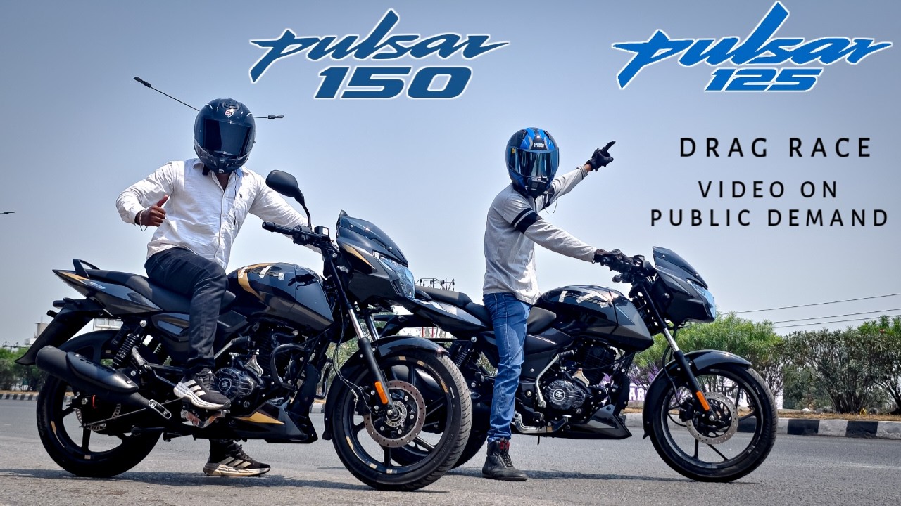 Bajaj Pulsar 125 Vs 150 | Drag Race