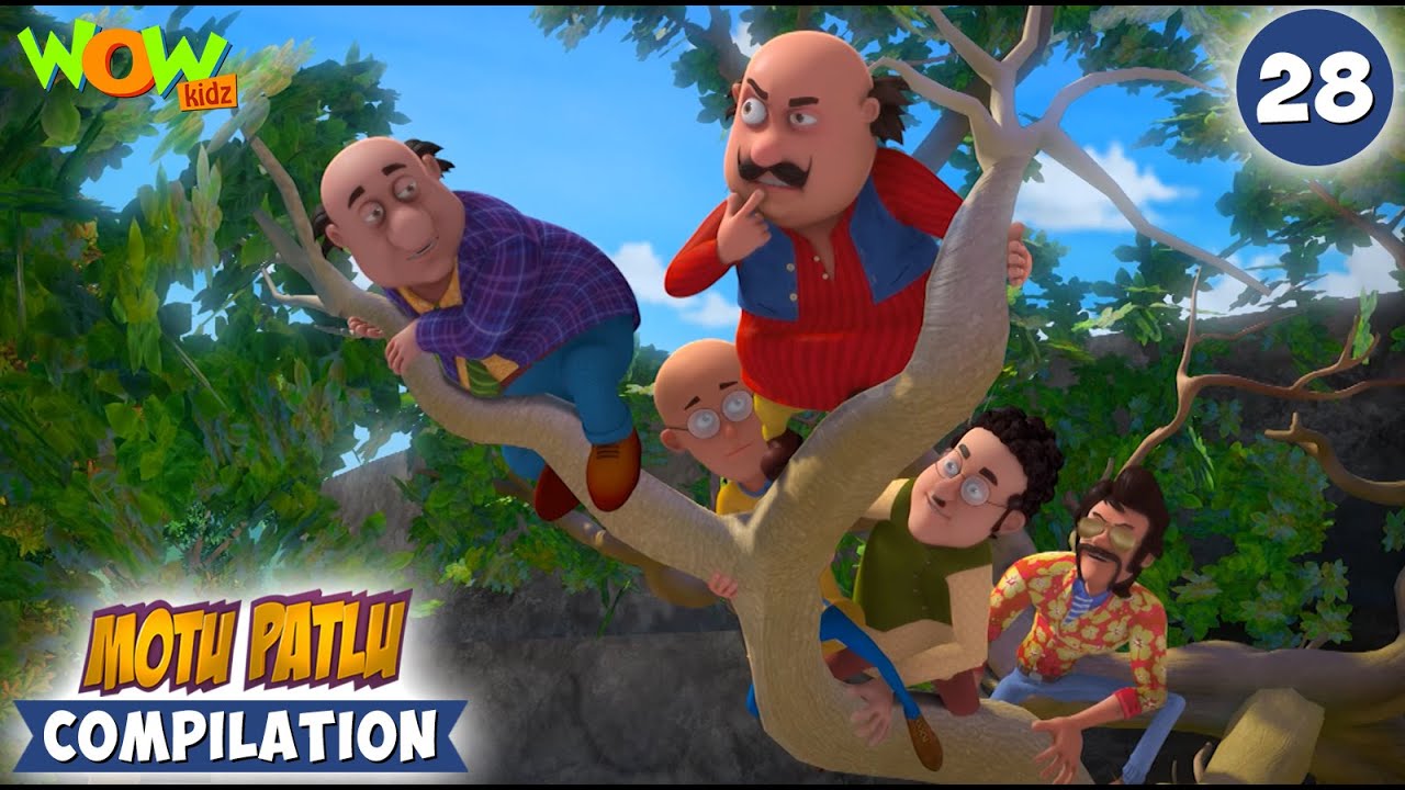 Motu Patlu Season 13 - Compilation 28 | Motu Patlu New | Cartoons For Kids | #spot