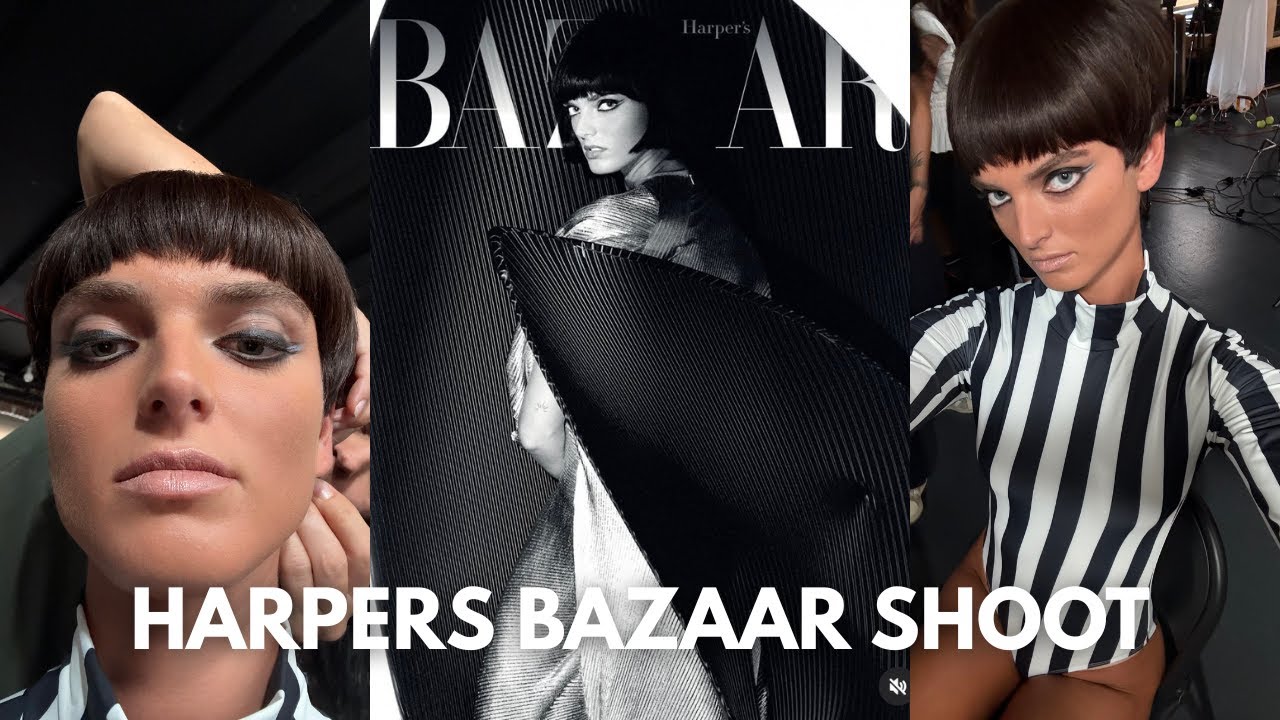 день из жизни модели: съемка для Harper's Bazaar