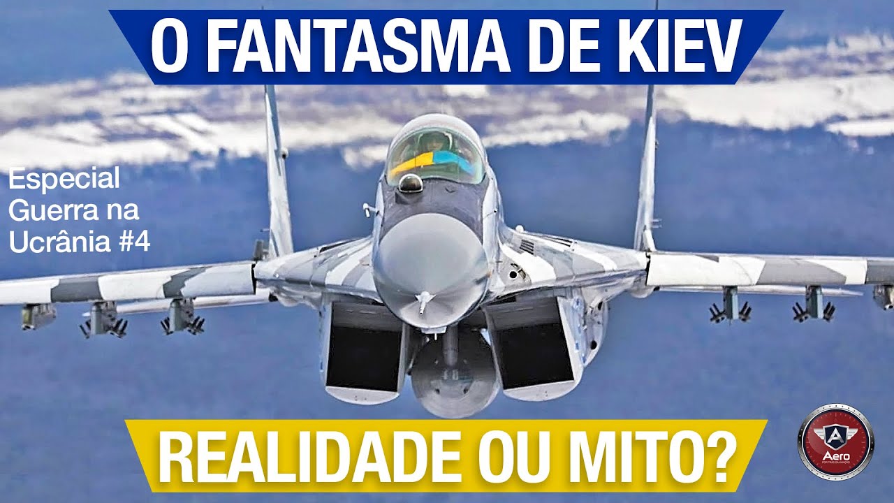 Quem é o FANTASMA DE KIEV, o misterioso piloto da UCRÂNIA?