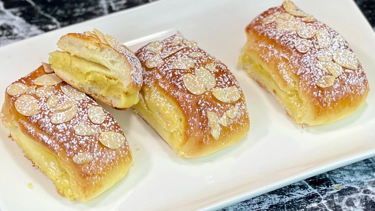 ФРАНЖИПАНСКИЕ БРИОШИ БЕЗ РОБОТА🍞 Galette des rois style 👑 С СУБТИТРАМИ