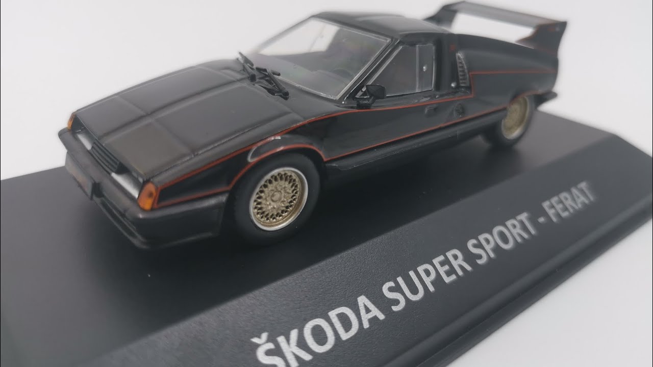 Kaleidoskop slavných vozů Škoda číslo 71 - Škoda Super Sport - Ferat v měřítku 1:43 od DeAgostini