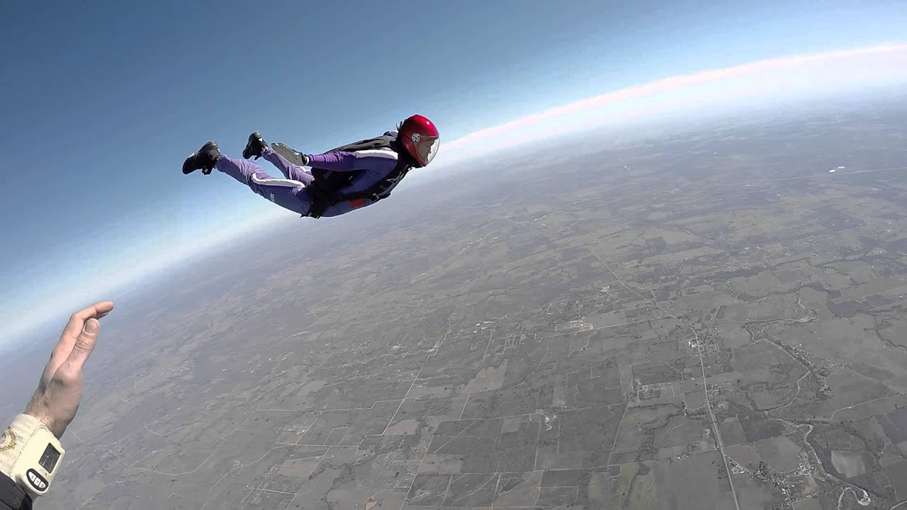AFF Cat F Tracking jump- front dive exit