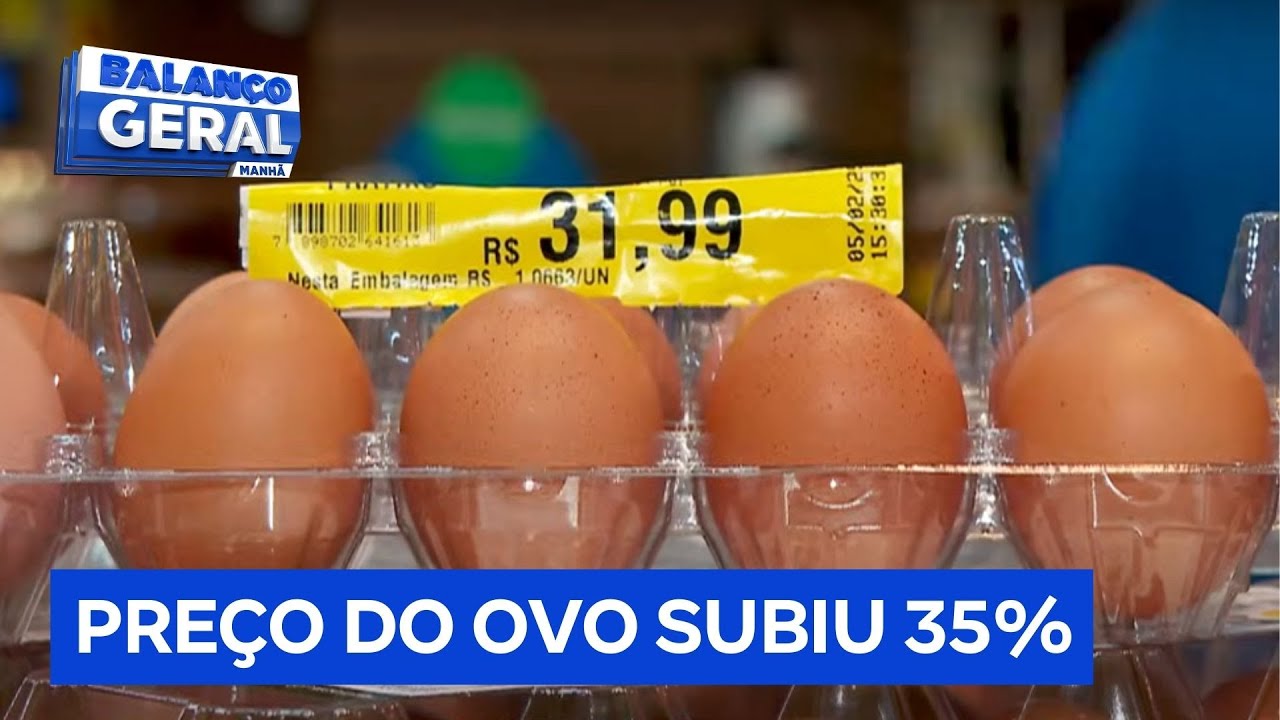 Preço do ovo dispara e preocupa consumidores