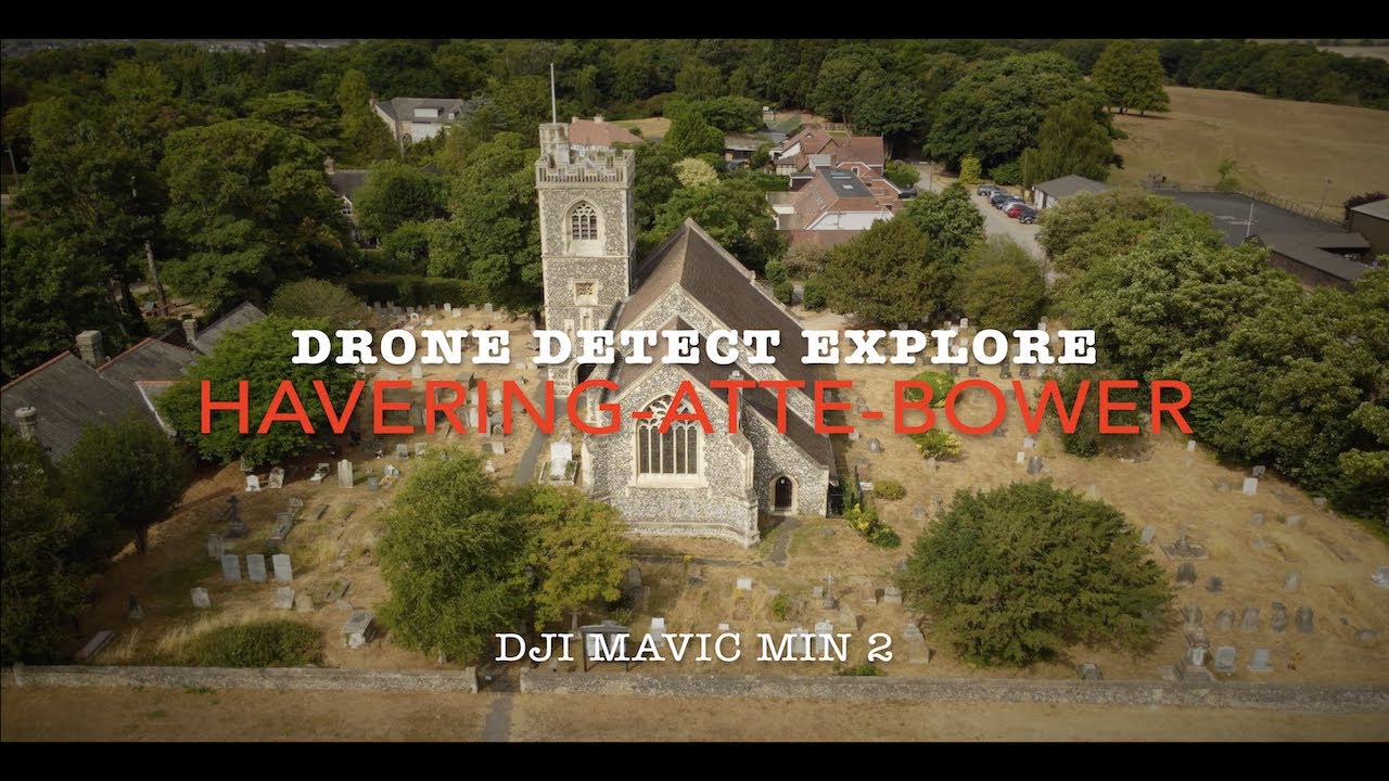 DJI mini 2, Havering Atte Bower, Essex, Bedfords park, HD Drone footage