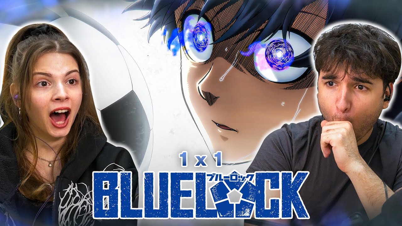 Football fans REACT to BLUE LOCK FOR THE FIRST TIME! 🔥 1x1 REACTION! 