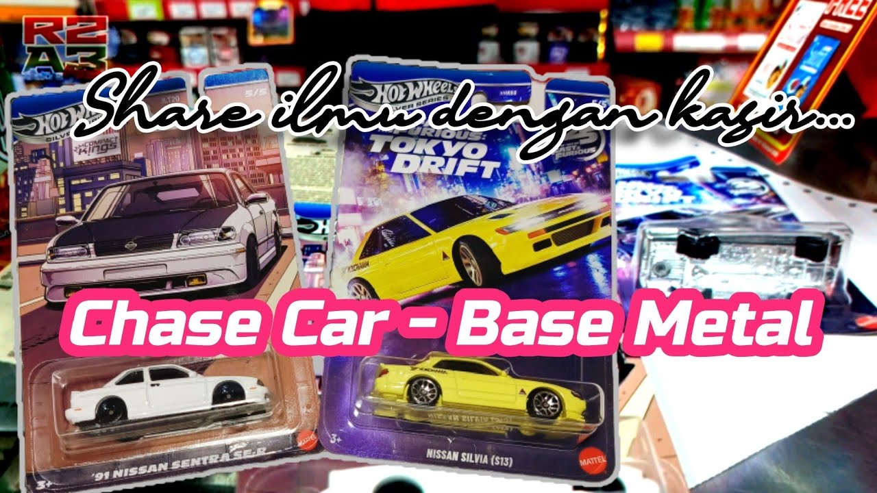 SHARE ILMU HOTWHEELS DIECAST KE KASIR TENTANG CHASE CAR BASE METAL!