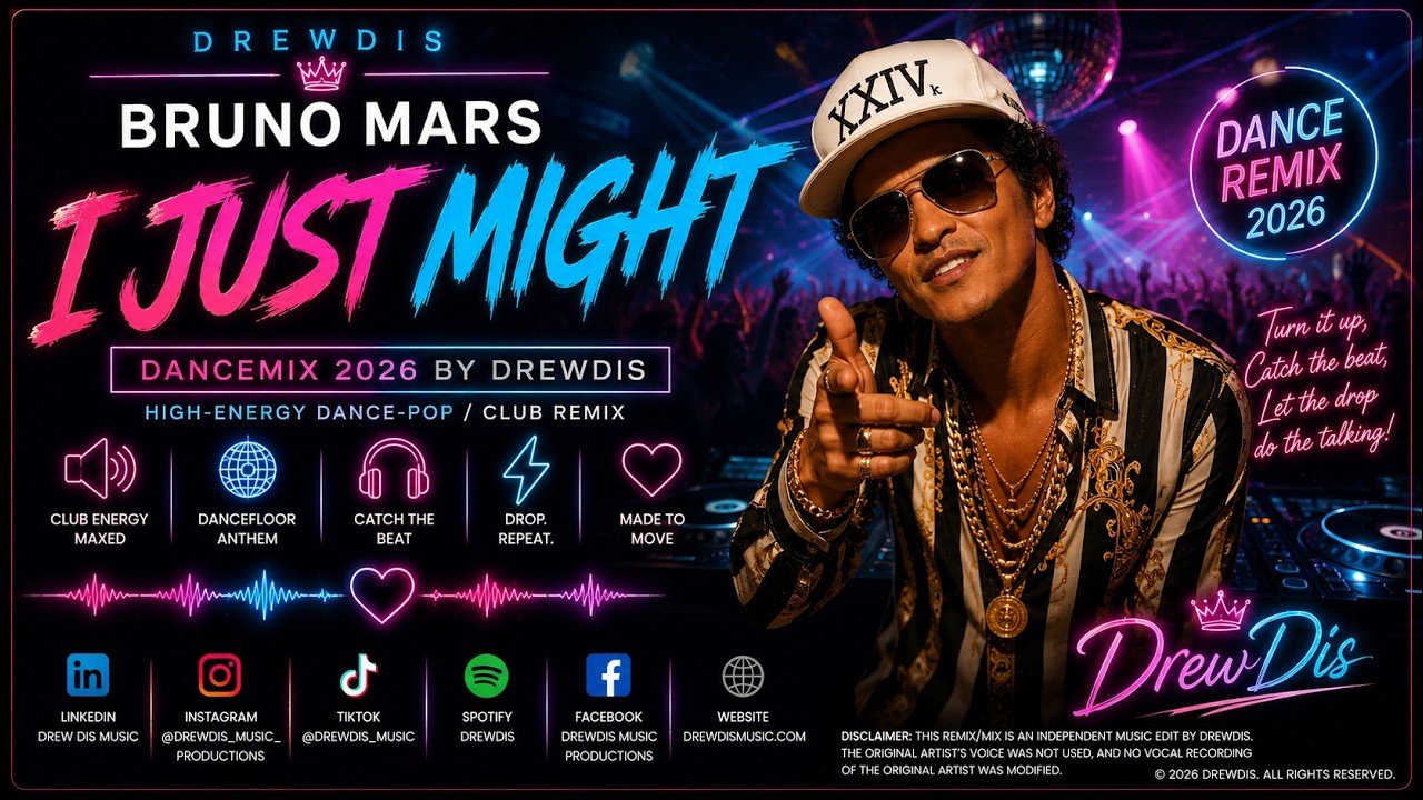 Bruno Mars - I Just Might (DanceMix 2026 by DrewDis)