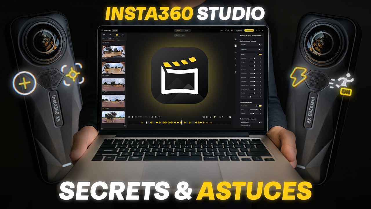 Mes Secrets & Astuces de montage sur Insta360 Studio (2025)