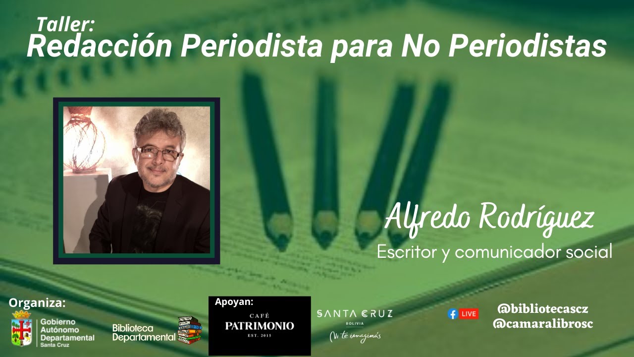 TALLER: “REDACCIÓN PERIODÍSTICA PARA NO PERIODISTAS” ✍️
