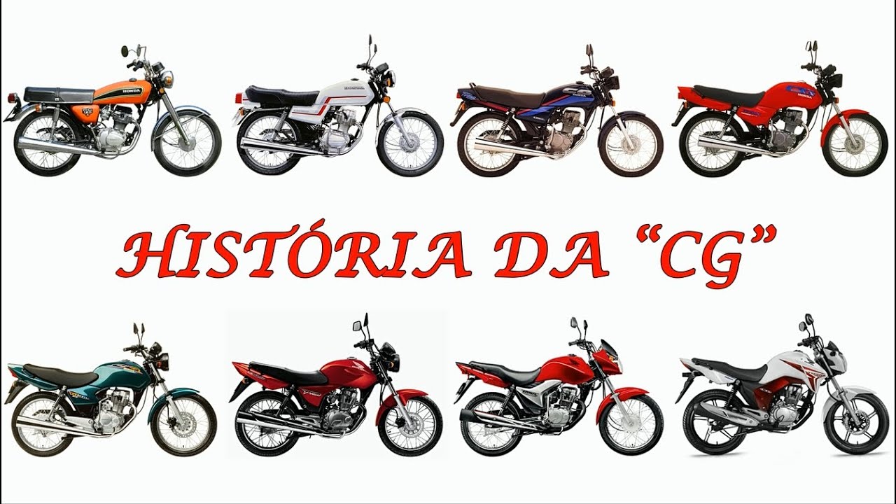 História da Honda CG, o veículo mais vendido do Brasil