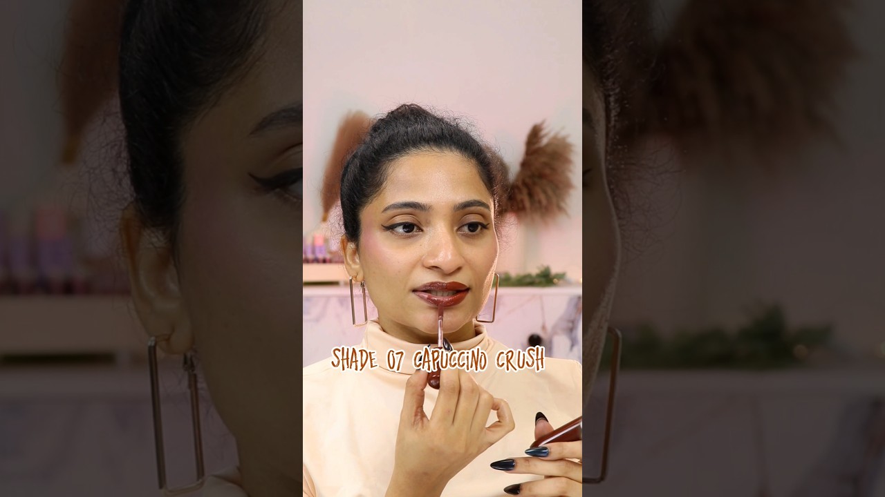 Dupe For Maybelline Vinyl lipstick Insight vinyl lipstick color Shade Cappuccino Crush 