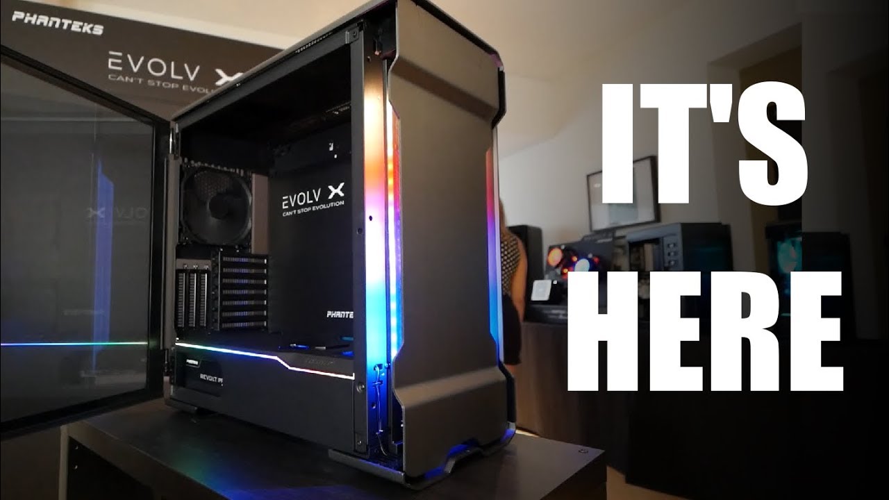 Phanteks - The EVOLV X for enthusiasts and METALLICGEAR for everyone - Computex 2018