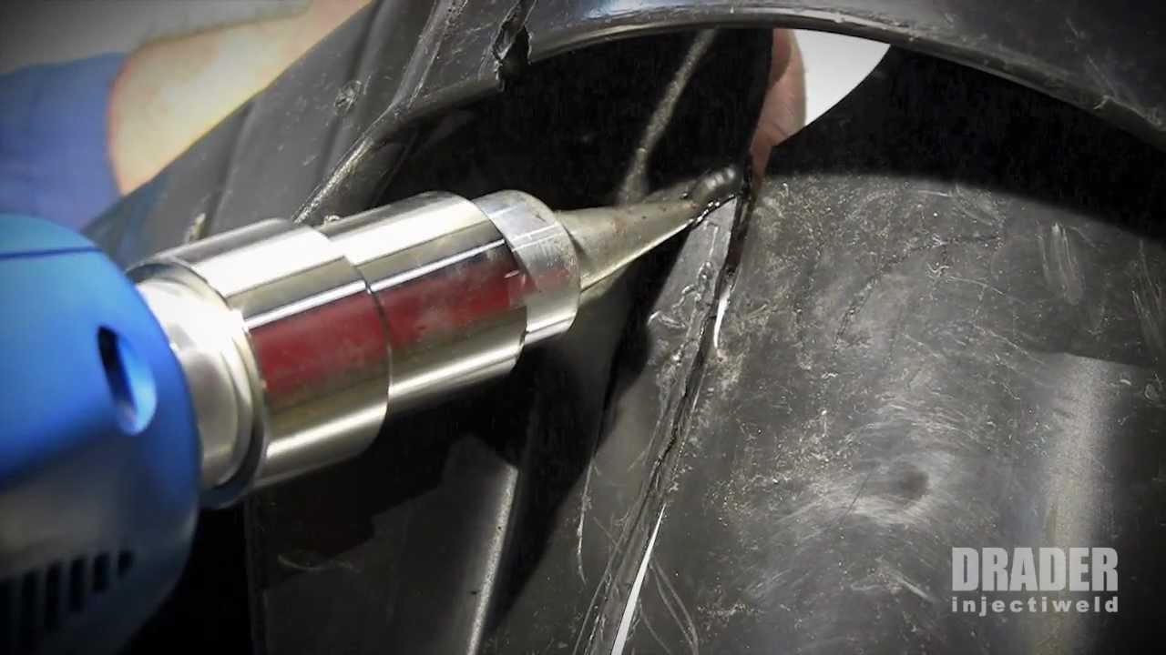 (FR) Soudage des Matières Plastiques - Comment Réparer un Conteneur Poubelle en Plastique