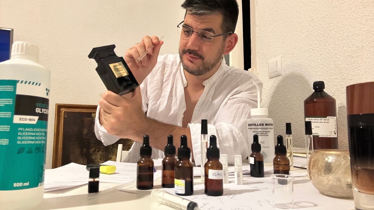 Cómo hacer un perfume 🌺2025 | Formula y Técnica creación de un perfume | Reflexión Man AMOUAGE 2/2