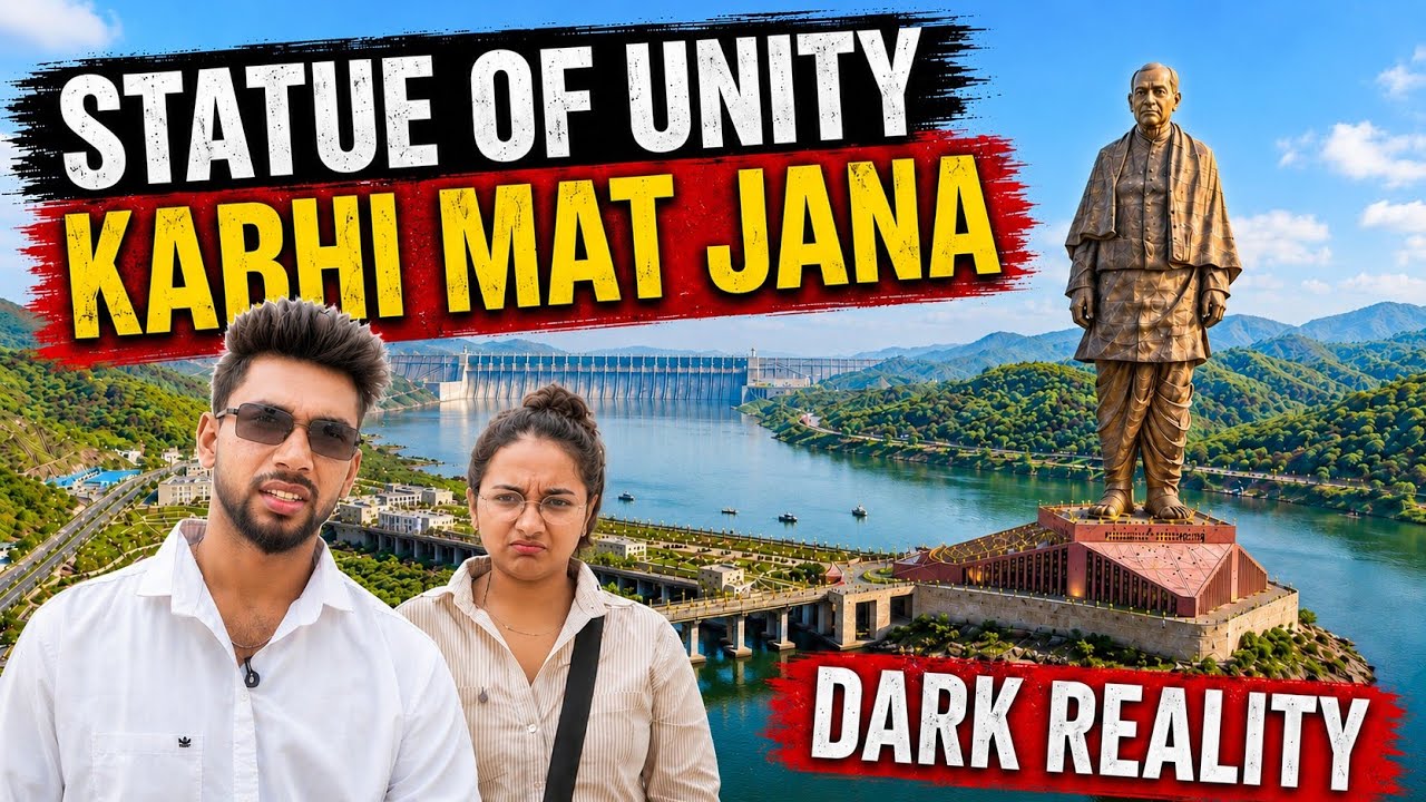 Statue of Unity Tour: Expectation Vs Harsh Reality! ❌ | Ekta Nagar Gujarat | Worlds Tallest Statue