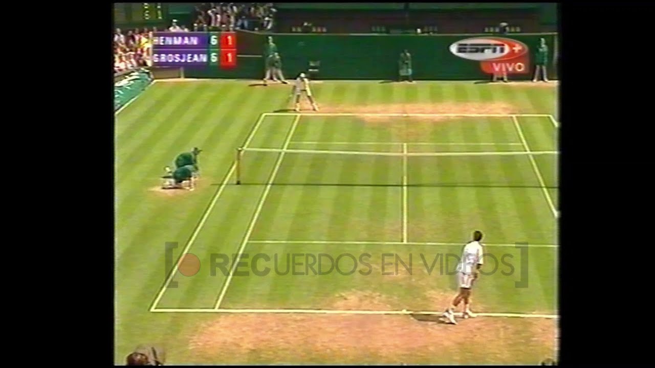 Wimbledon 2003 Caballeros: Tim Henman vs Sebastien Grosjean - ESPN+