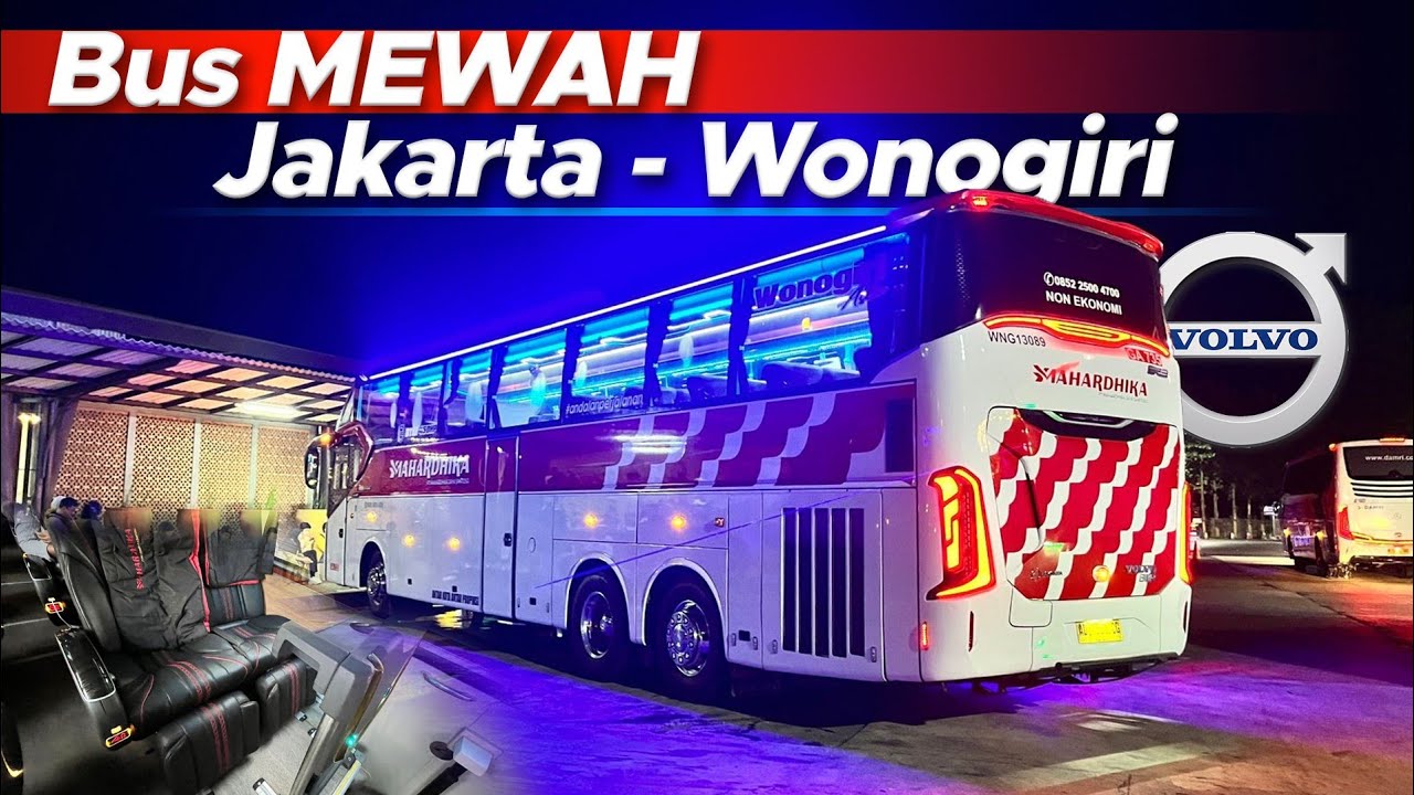 TERNYATA SE ENAK INI NAIK MAHARDIKA VOLVO TUH😍 || Naik bus mahardika jakarta - solo