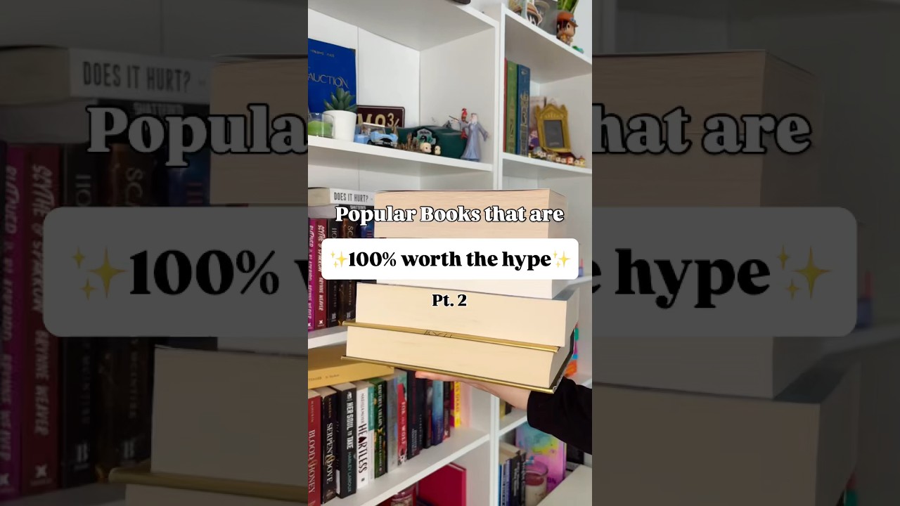 Popular Books 100% WORTH THE HYPE💯 #booktube #bookrecs #romantasy #darkromance #popularbooks