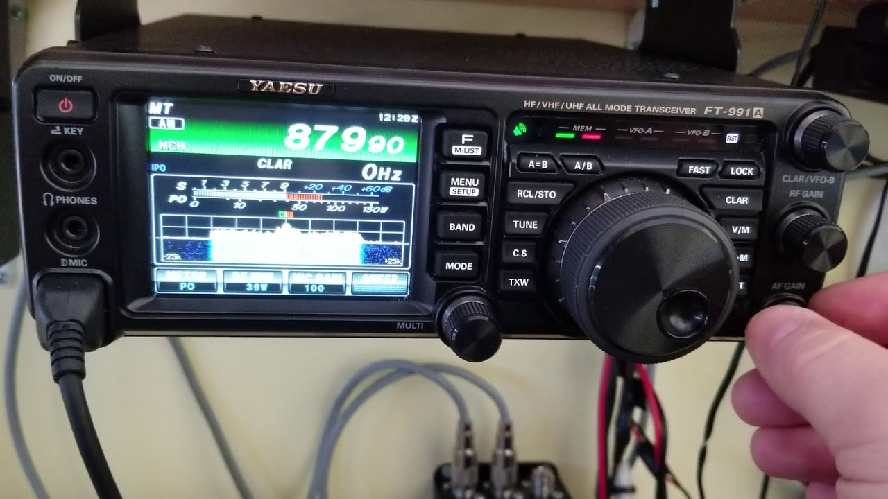 Yeasu ft991a programming memory and naming memory channel.