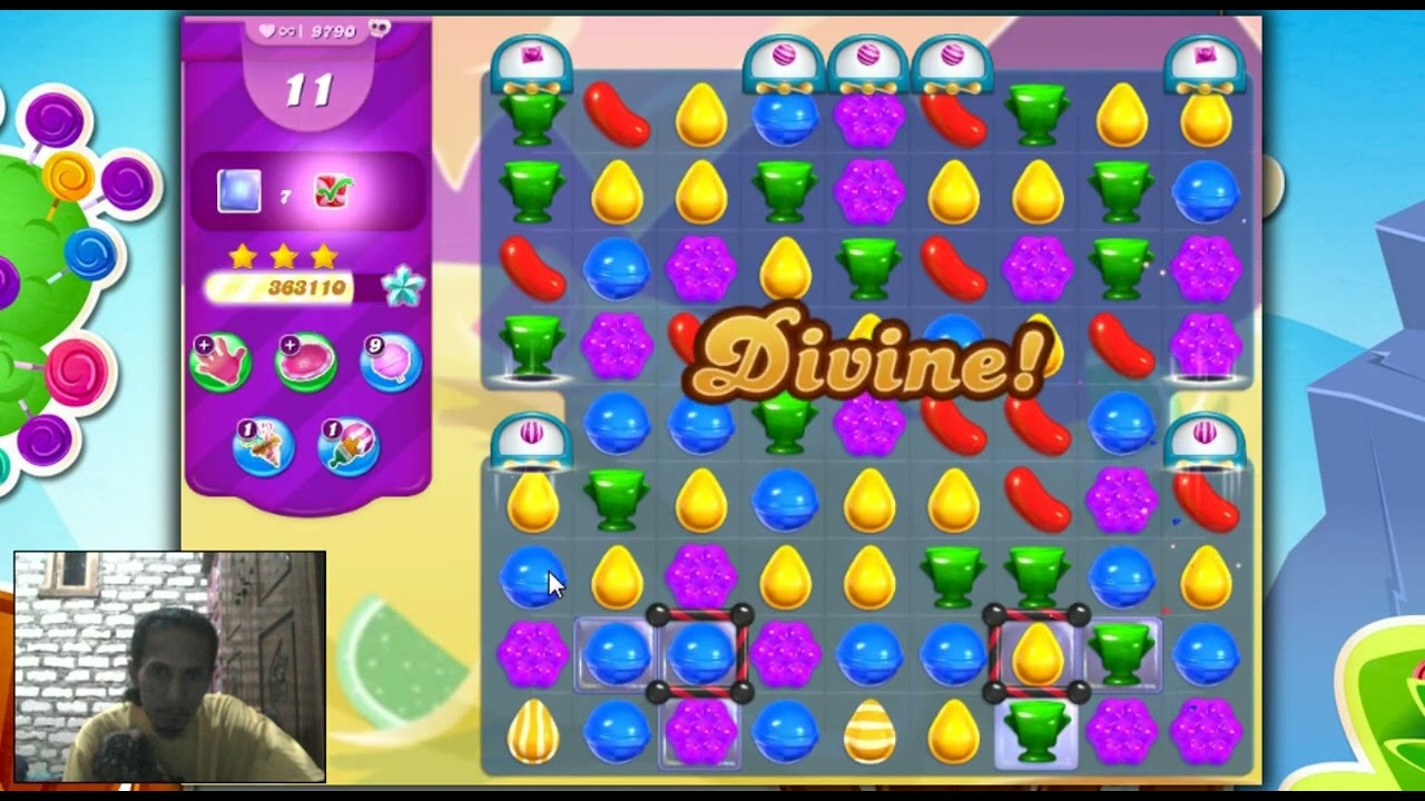 Candy Crush Saga Level 9790   3 Stars, 28 Moves Completed