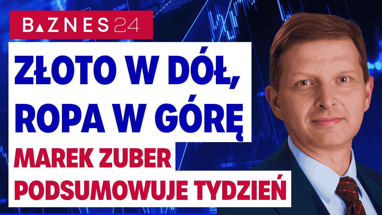 Czy to tylko korekta na złocie? Marek Zuber analizuje rynki surowc&oacute;w i akcji