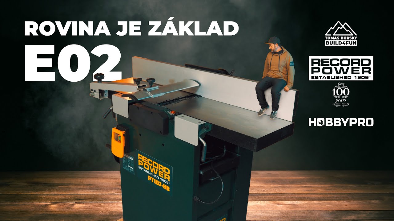 Rovina je základ | Protahovačka se srovnávačkou Record Power PT107-HB SPIRAL | E02