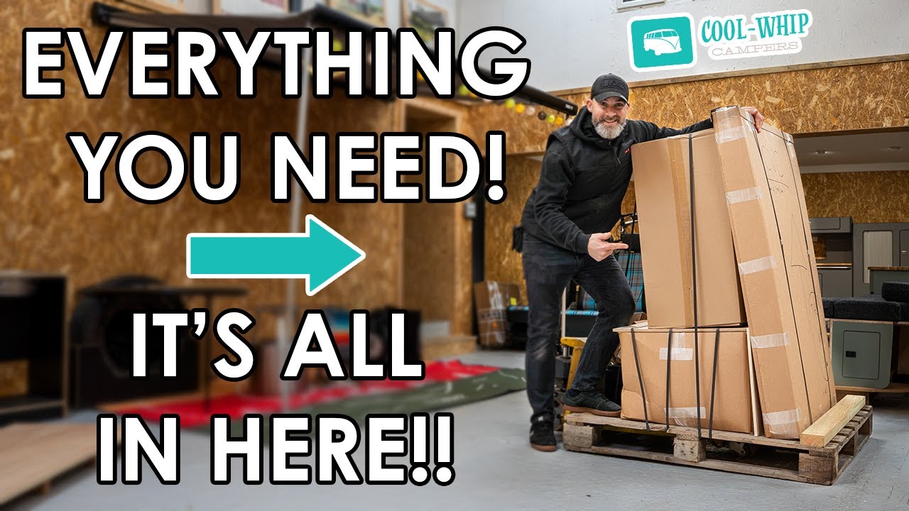 Building the EASIEST Camper conversion in a box!