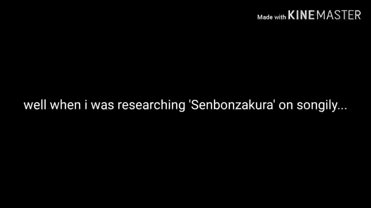 Senbonzakura unknown artist x hatsune miku x hanatan audio mashup