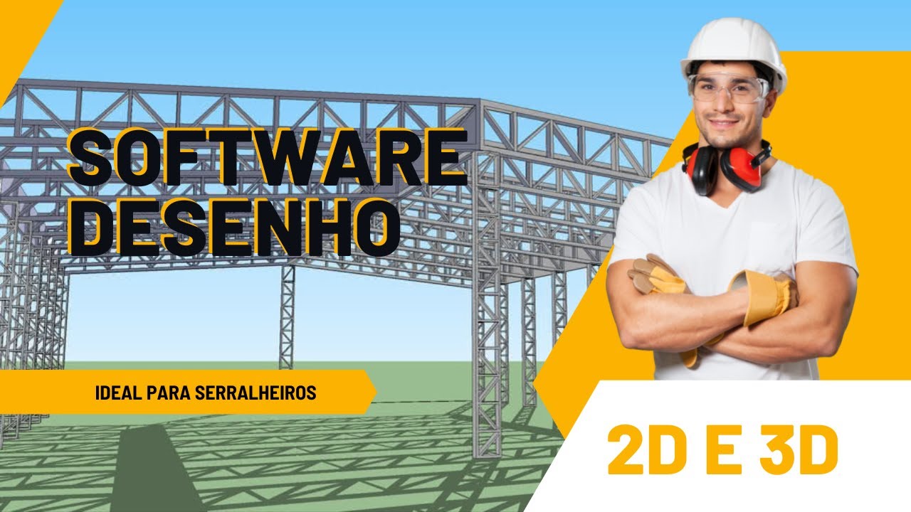Conhe&ccedil;a o software de DESENHO mais usado pelos serralheiros.