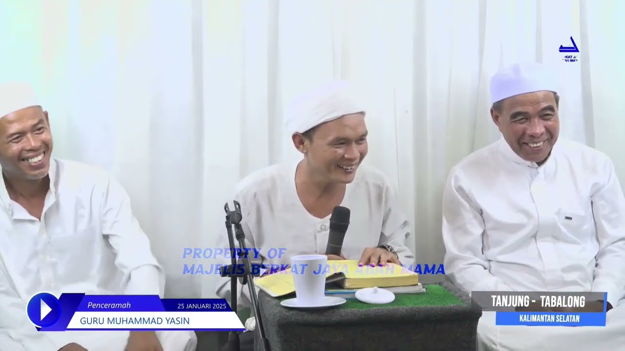 Rutinan Majelis Berkat Jaya Abah Mama AL IHSAN. Tanjung, Tabalong - KalSel (SABTU 25 JANUARI 2025)