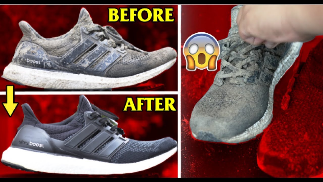 HOW TO CLEAN AND CUSTOMIZE ULTRA BOOSTS!!! (TIME LAPSE + TUTORIAL)