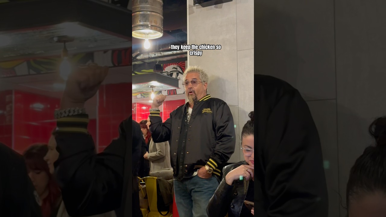Iconic Guy Fieri&rsquo;s newest restaurant in NYC Chicken Guy 🍗🐔🔥