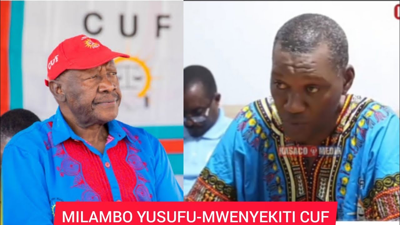MWENYEKITI MPYA CUF ANAUNGURUMA MUDA HUU BUGURUNI
